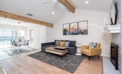 7 mi to DT modern house in 3B/2B Shaded outdoor area